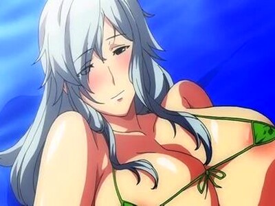 巨乳美女がマイクロビキニを着た状態で、魔王の男にスケベなことで一生懸命尽くして中出しで昇天しまくる！
