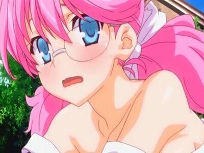 巨乳美女が変態な冒険者の男に庭でいきなり押し倒されて、激しいピストンをされて中出しで絶頂してしまう！