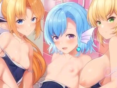 ちっぱいでかわいいアイドル活動をしている人魚の美少女が、大好きな教師の男とのHを楽しんで中出しで果てる！