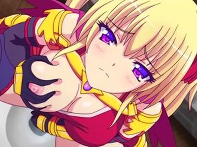 金髪で巨乳な女勇者が性の玩具としてもてあそばれて、スパンキングをされながら中出しされて喘ぎまくる！