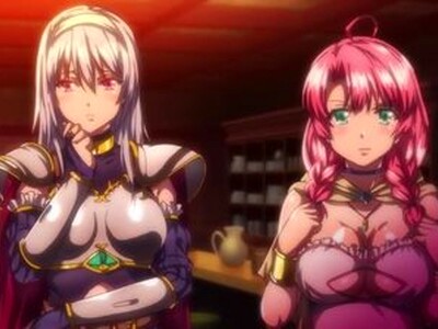 2人の賞金稼ぎをしているレズカップルの女冒険者たちが、ヤリサーの男たちに犯されて中出しで絶頂しまくる！