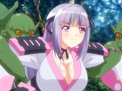 ゴブリンたちの巣穴に拉致されてしまった巨乳美女が、輪姦され続けてザーメンまみれで絶頂して孕まされてしまう！