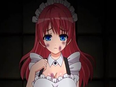 監禁された巨乳JDがメイドコスプレをさせられながら、男にHに調教されてアナルセックスで絶頂しまくる！