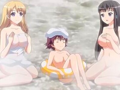 会社の慰安旅行に行った巨乳美女たちが、一人だけの男の同僚を次々と押し倒して中出しを楽しんで絶頂しまくる！