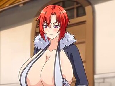 爆乳な女剣士が、AV女優としてデビューすることになり、恥じらいながら複数のちんこをいじって激イキしまくる！