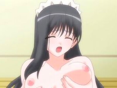 巨乳メイドが、ケガをしている男にHなテクで尽くしてあげて、騎乗位で腰を振って中出しで悶絶しまくる！